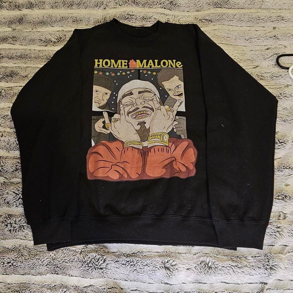 Unbranded Men's Black Sweatshirt